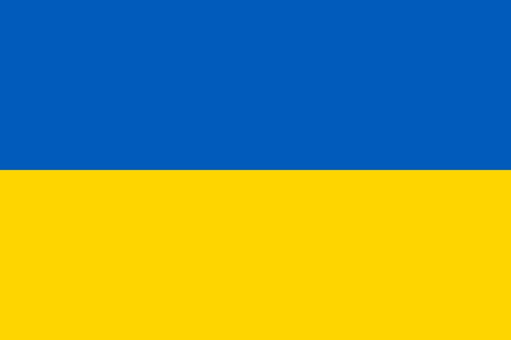 Ukrainian national flag